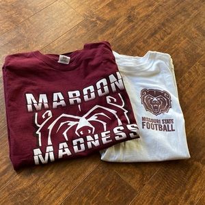 Missouri State University Bears T shirts
